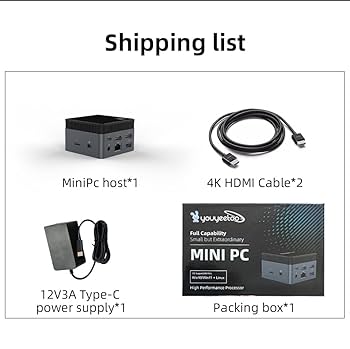 【新品】WayPonDEV Mini PC N100 12G+128G Amazon.com: WayPonDEV BY51 Intel Alder Lake N100 Mini